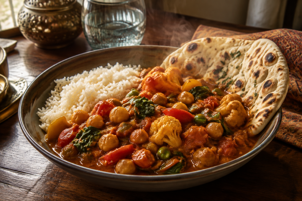 Chickpea and Vegetable Curry