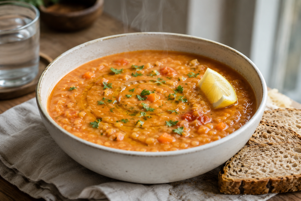 Easy Red Lentil Soup
